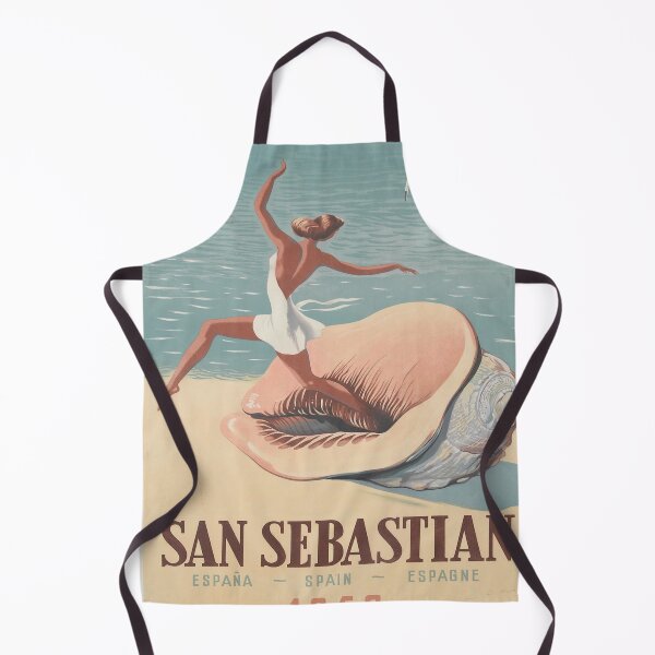 Item preview, Vintage poster - San Sebastian designed and sold by mosfunky.