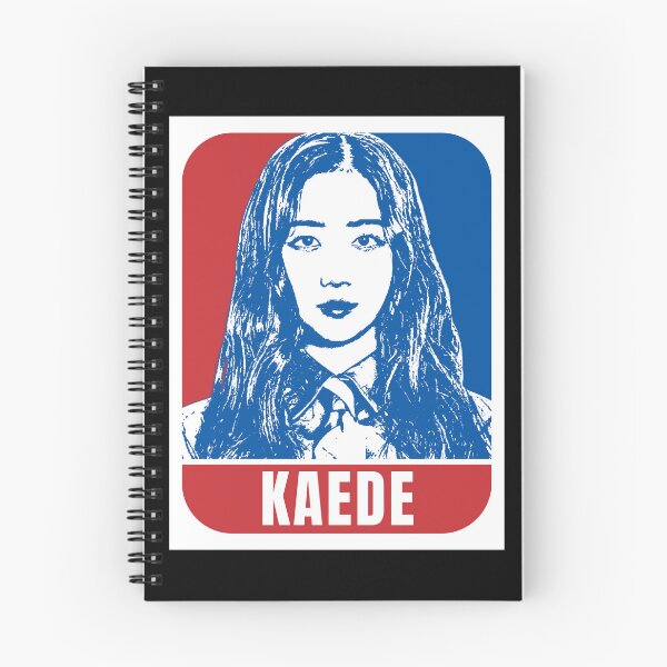 Item preview, tripleS Kaede Sketch Silhouette Blue and Red designed and sold by AliffStudio.