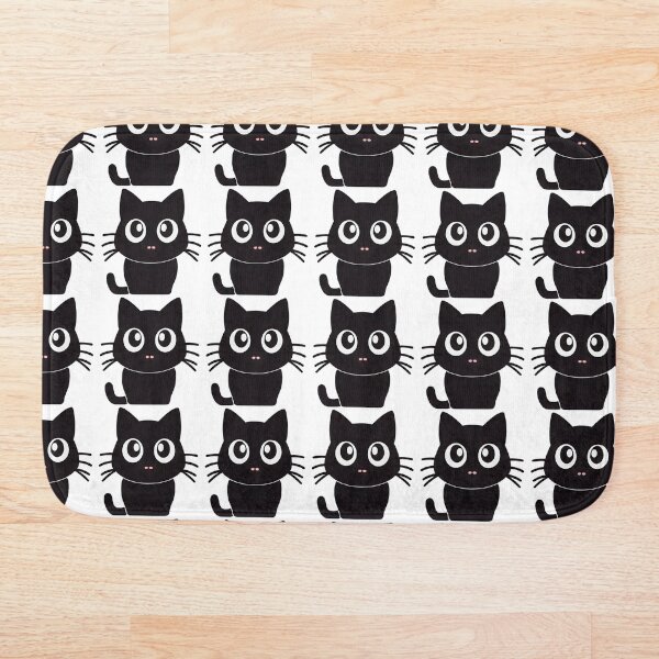 Item preview, black cat designed and sold by CustomPrintHub.