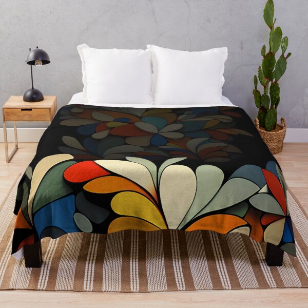 Item preview, Multicolored Abstract Leaves designed and sold by azet-art.