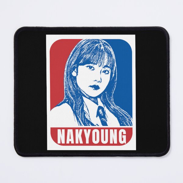 Item preview, tripleS Nakyoung Sketch Silhouette Blue and Red designed and sold by AliffStudio.