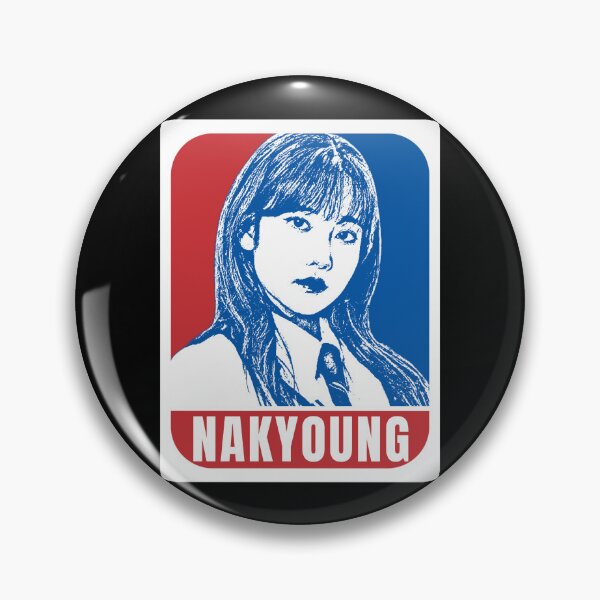 Item preview, tripleS Nakyoung Sketch Silhouette Blue and Red designed and sold by AliffStudio.