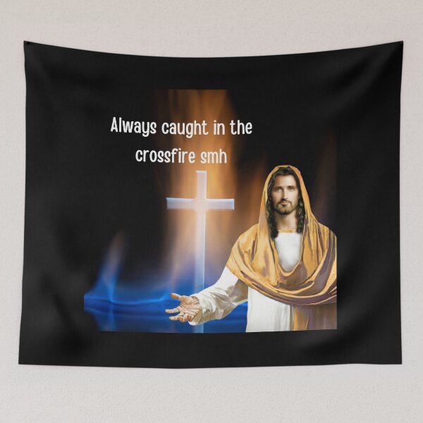 Item preview, Crossfire Christ designed and sold by Shiablue.