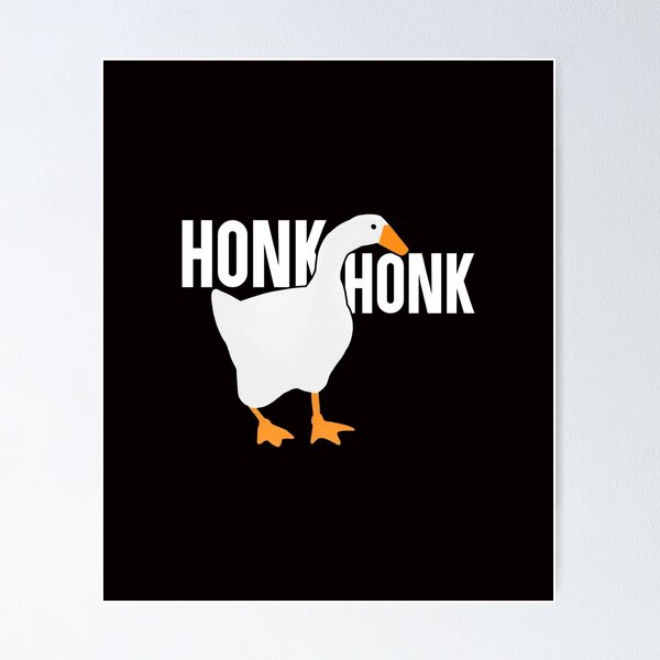 Honk Honk Honk Goose A5 Print funny meme goose print -  Portugal