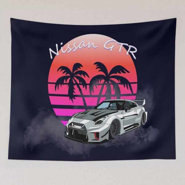 Item preview, Retro Nissan GTR designed and sold by WowArtMania.