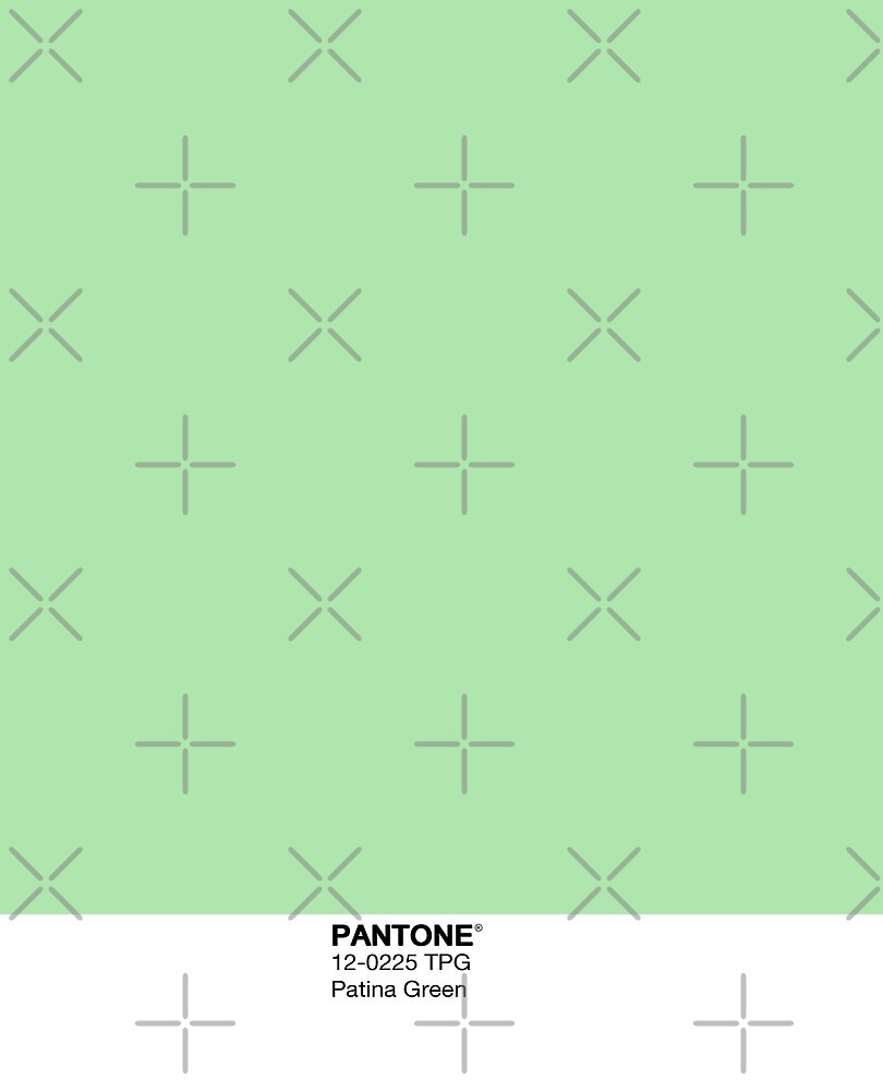 patina green pantone