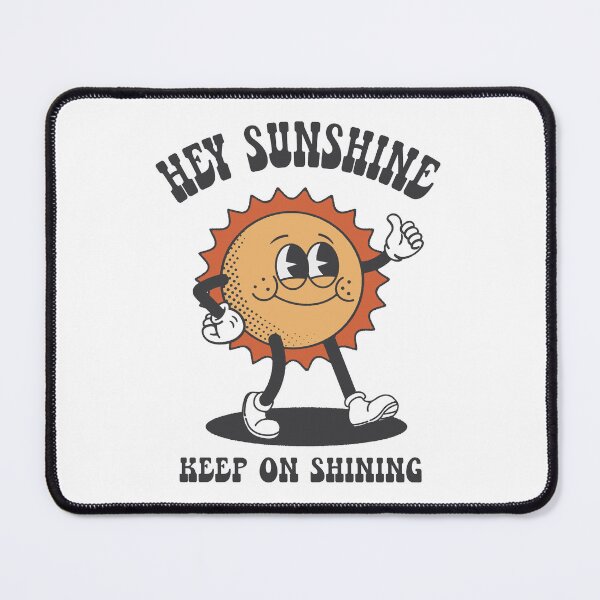 Item preview, Hey Sunshine Keep on Shining - Vintage Cartoon Sun with a Happy Face designed and sold by PathwayOfColour.