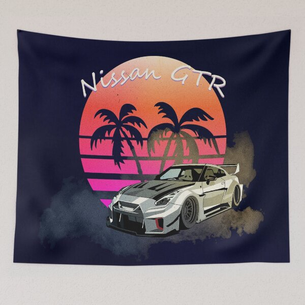 Item preview, Vintage Nissan GTR designed and sold by WowArtMania.
