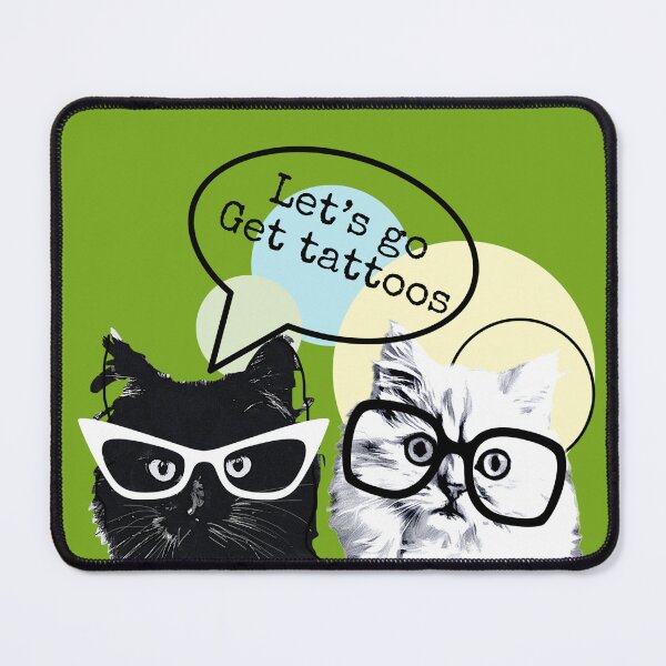 Item preview, Let’s Go Get Tattoos Kitty designed and sold by Popworks.
