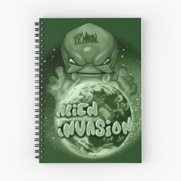 Item preview, Alien Invasion (Green) designed and sold by Tvmartin.