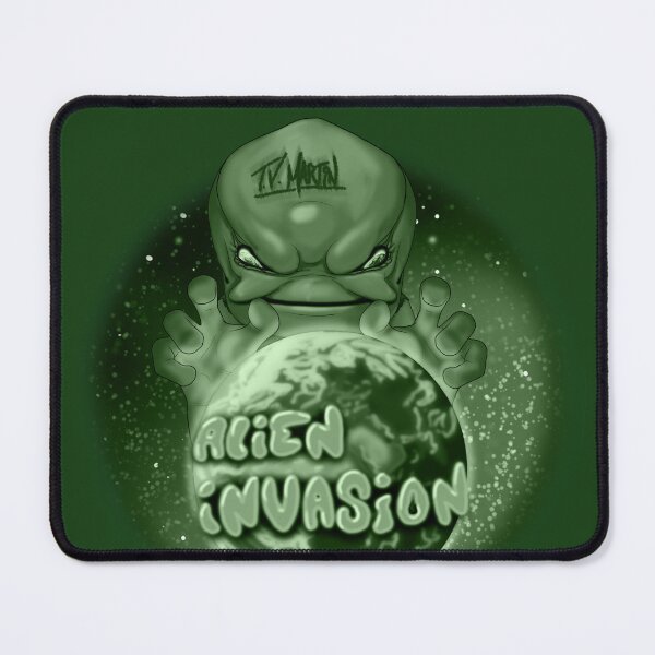 Item preview, Alien Invasion (Green) designed and sold by Tvmartin.