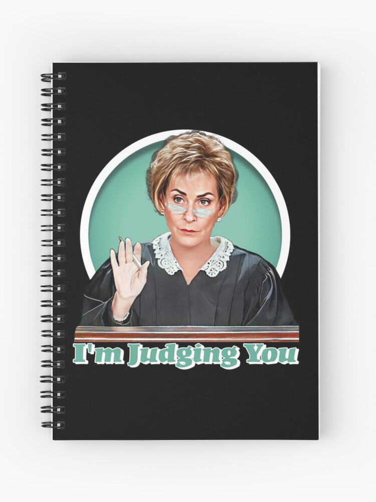 Judge Judy Spiral Notebook