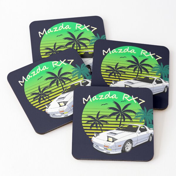 Item preview, Retro Mazda RX7 designed and sold by WowArtMania.
