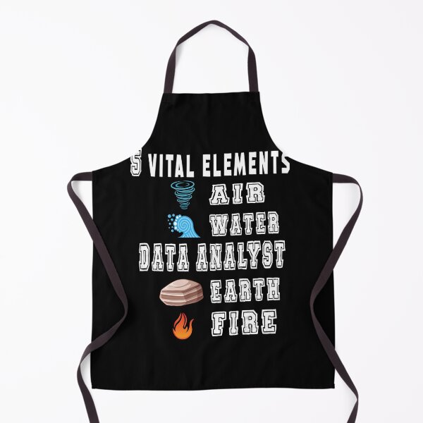Item preview, 5 VITAL ELEMENTS Data Analyst designed and sold by ZEDSOU ⭐⭐⭐⭐⭐.