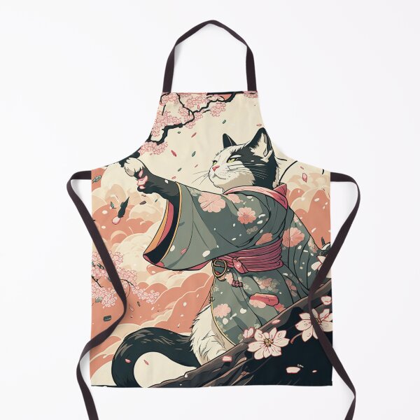 Item preview, Geisha Cat, Japanese Cat Art designed and sold by TokyoHustle.