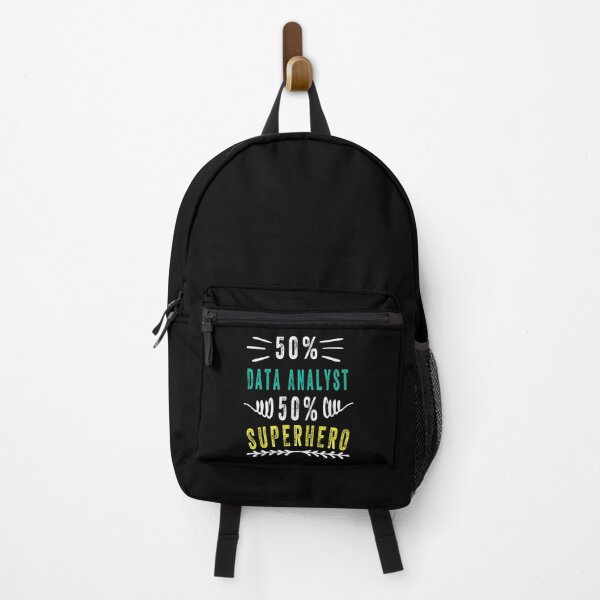 Item preview, 50% Data Analyst 50% SUPERHERO designed and sold by ZEDSOU ⭐⭐⭐⭐⭐.