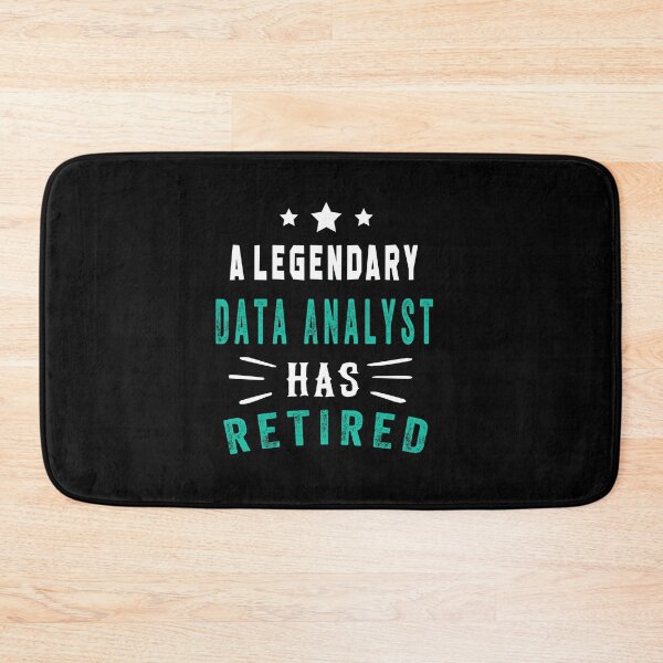 Item preview, A LEGENDARY Data Analyst HAS RETIRED designed and sold by ZEDSOU ⭐⭐⭐⭐⭐.