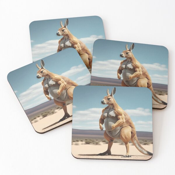 Item preview, Buff kangaroo designed and sold by Justsweetdesign.