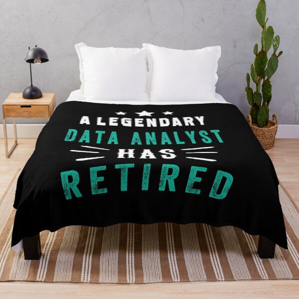 Item preview, A LEGENDARY Data Analyst HAS RETIRED designed and sold by ZEDSOU ⭐⭐⭐⭐⭐.