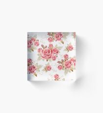 Blushing Pink Acrylic Block