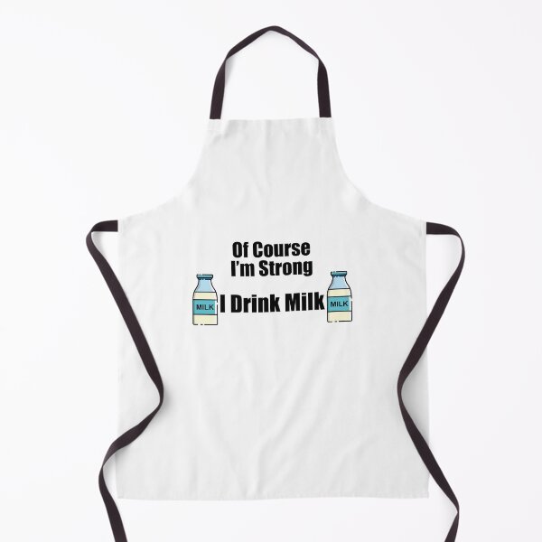 Item preview, Of Course I'm Strong I Drink Milk designed and sold by TheMilkManMan.