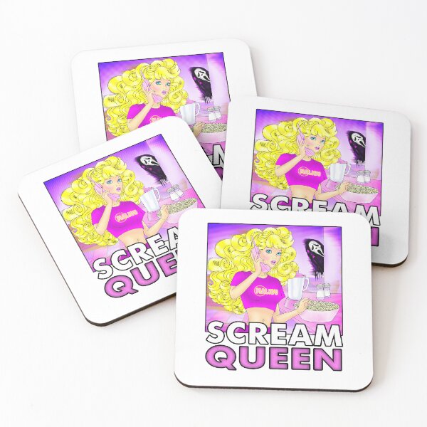 Item preview, SCREAM QUEEN (WHITE) designed and sold by Dolls X Beauty.