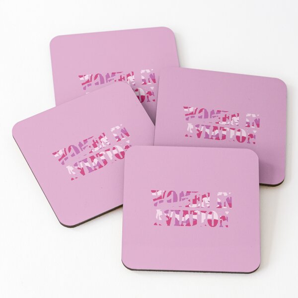 Item preview, Pink Camouflage Women In Aviation  designed and sold by theredfoxs.