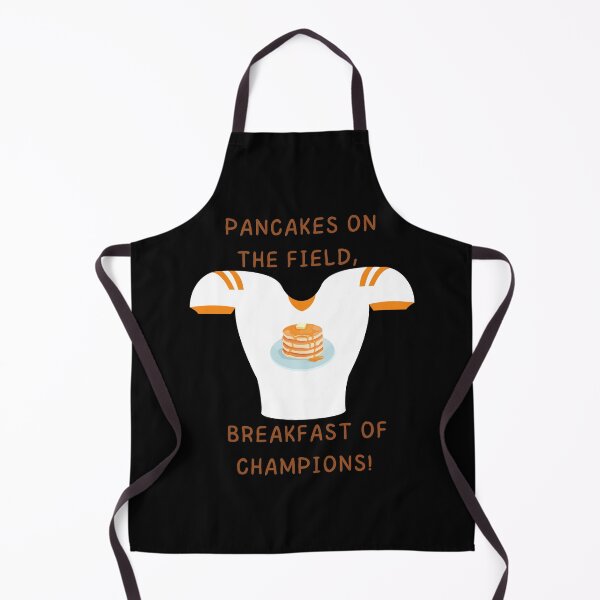 Item preview, Pancakes on the field, breakfast of champions, Football Offensive Lineman Sports Art Design designed and sold by barretp27.