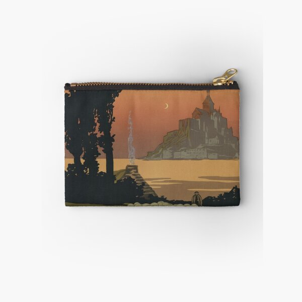 Item preview, Vintage poster - Mont Saint-Michel designed and sold by mosfunky.