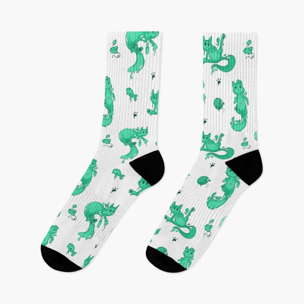 Item preview, Space Cats - Green Slime Alien designed and sold by Phoenix-InBlue.