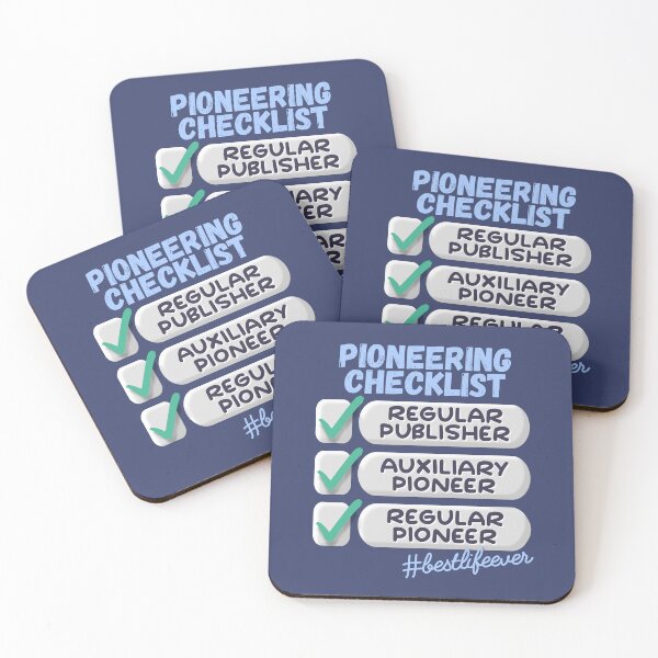 Item preview, JW Pioneer Checklist; Best Life Ever; JW Ministry designed and sold by trustinjehovah.