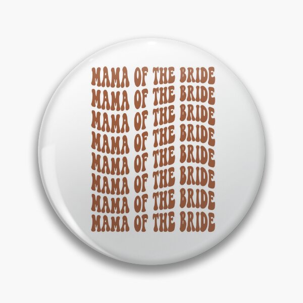 Item preview, Mother of the Bride Terracotta Retro Graphic Bridal Party Gifts for Bachelorette Party designed and sold by mysticblvd.