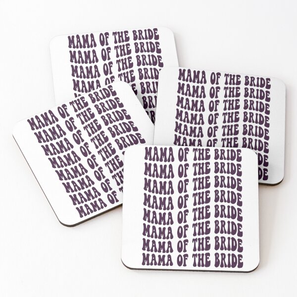 Item preview, Mother of the Bride Purple Retro Graphic Bridal Party Gifts for Bachelorette Party designed and sold by mysticblvd.