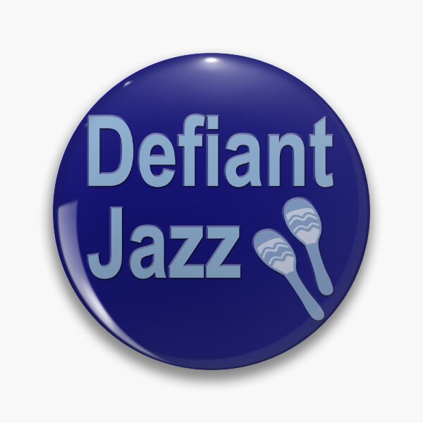 Item preview, Defiant Jazz with Maracas Blue designed and sold by Karen Simon.