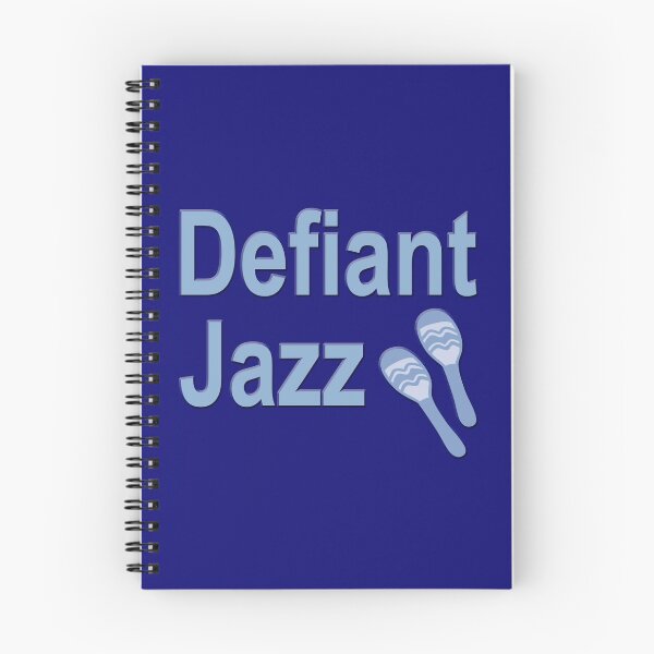 Item preview, Defiant Jazz with Maracas Blue designed and sold by Karen Simon.
