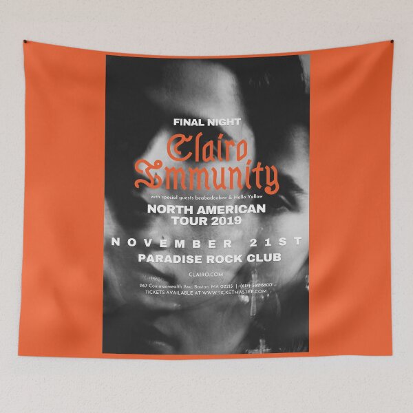 Item preview, clairo immunity concert designed and sold by huhwhatno.