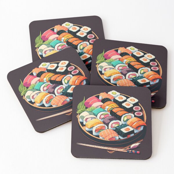 Item preview,  Colorful Sushi Platter designed and sold by LinearDimension.