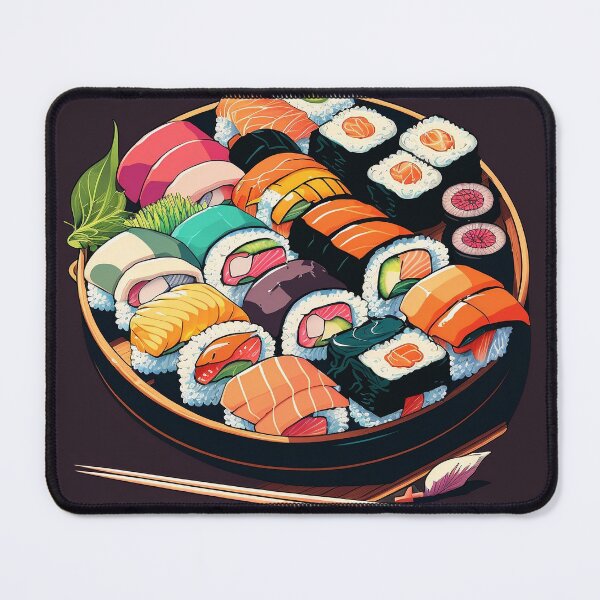 Item preview,  Colorful Sushi Platter designed and sold by LinearDimension.