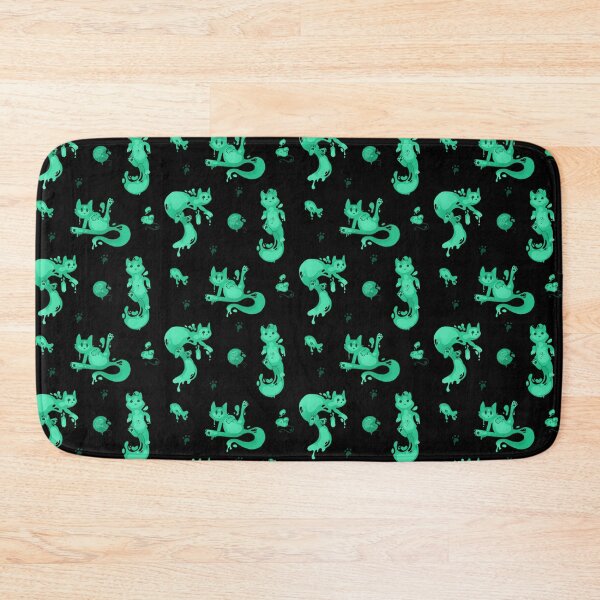 Item preview, Space Cats - Green Slime Alien designed and sold by Phoenix-InBlue.