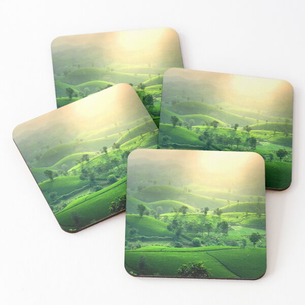 Item preview, FLORA #40 - Rolling Green Hills with Terraced Crops designed and sold by DEL-Productions.