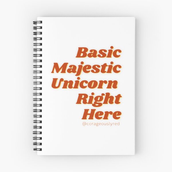 Item preview, Basic Majestic Unicorn Right Here  designed and sold by Beth Foster Creative.