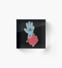 Hand Of The Dead Acrylic Block