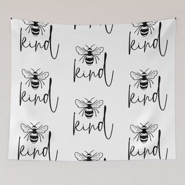 Item preview, Bee Kind - Be Kind designed and sold by WhimsyAndMojo.
