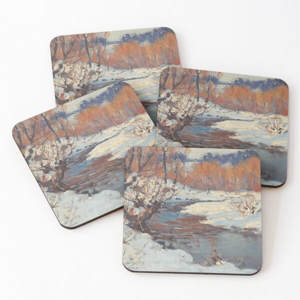 Item preview, Stream in Winter by James Edward Hervey MacDonald designed and sold by TheRedVineyard.