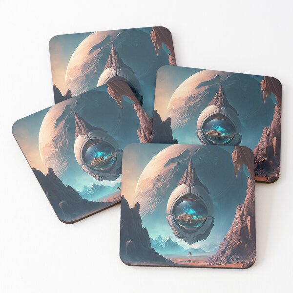 Item preview, Sci-fi Planet : alien treasure designed and sold by masphie.