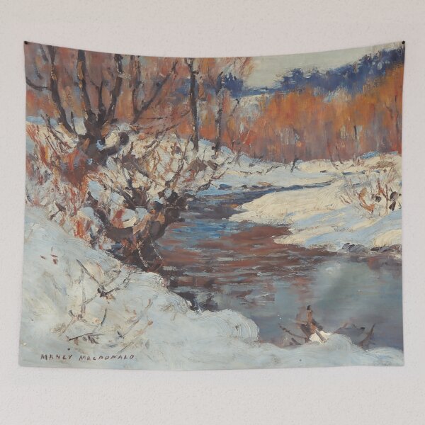 Item preview, Stream in Winter by James Edward Hervey MacDonald designed and sold by TheRedVineyard.
