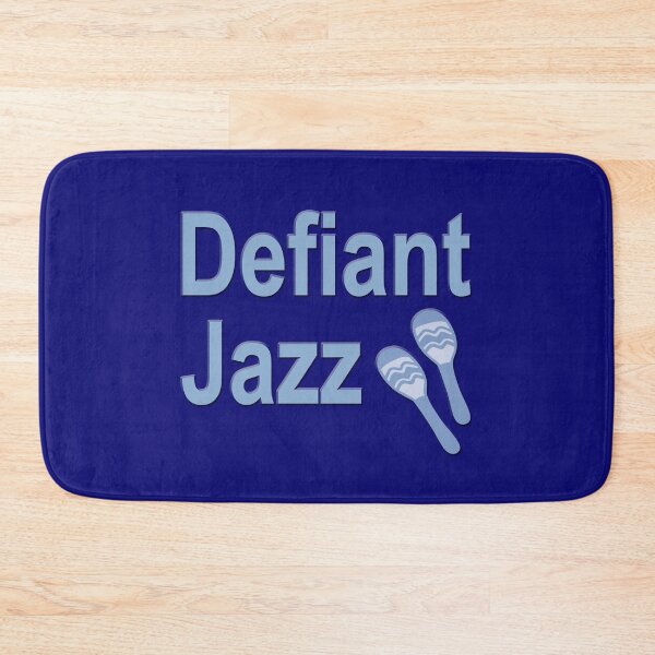 Item preview, Defiant Jazz with Maracas Blue designed and sold by Karen Simon.