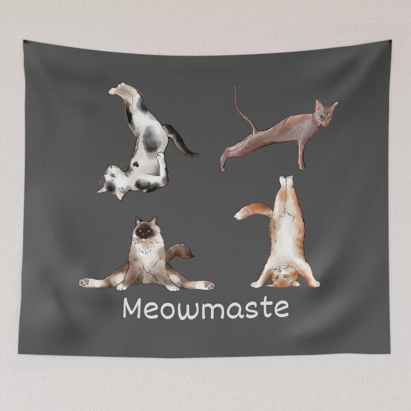 Item preview, Cat yoga designed and sold by SushiAnn.