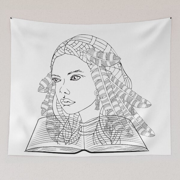 Item preview, Beauty with a book #3 designed and sold by tmdaliggr.