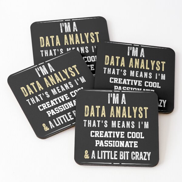 Item preview, Data Analyst designed and sold by ZEDSOU ⭐⭐⭐⭐⭐.